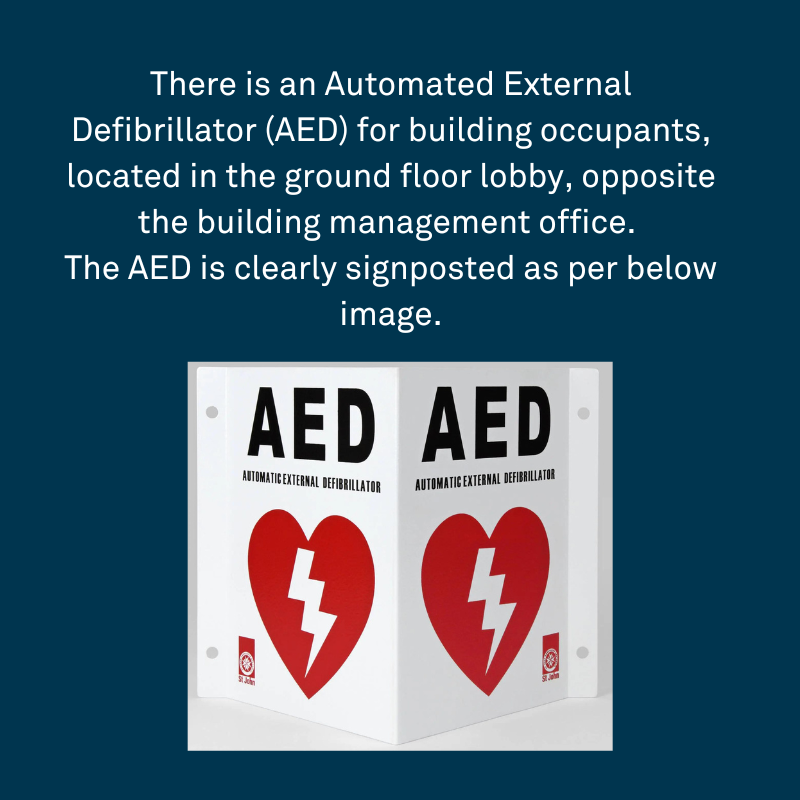 Barrack Place AED